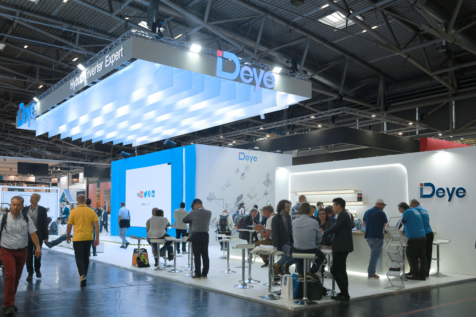 Intersolar 2023, deye, cung cấp năng lượng cho sự chuyển đổi năng lượng châu Âu của nó ở Đức.