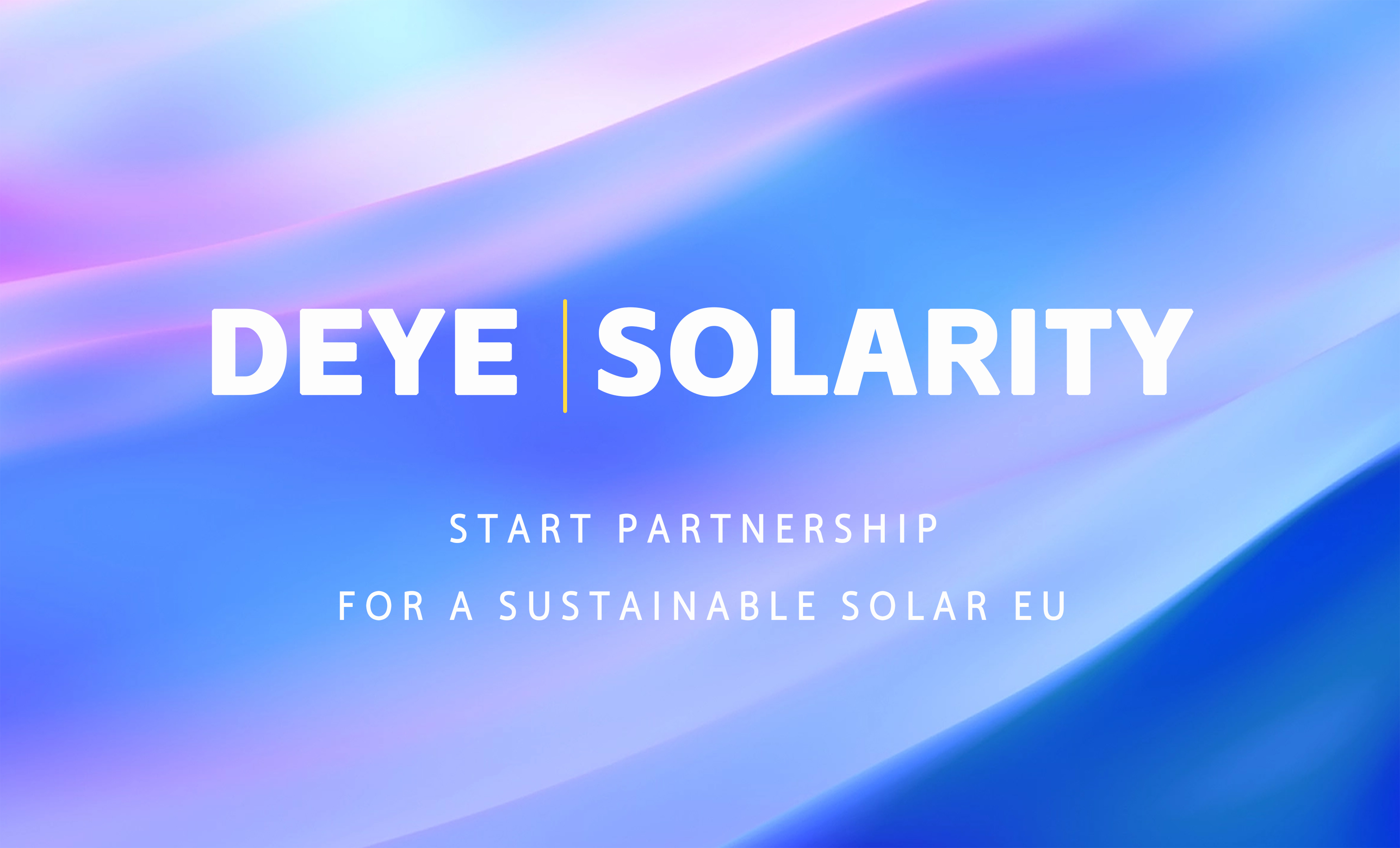 Deye & Solarity: Bắt đầu hợp tác cho một EU năng lượng mặt trời bền vững