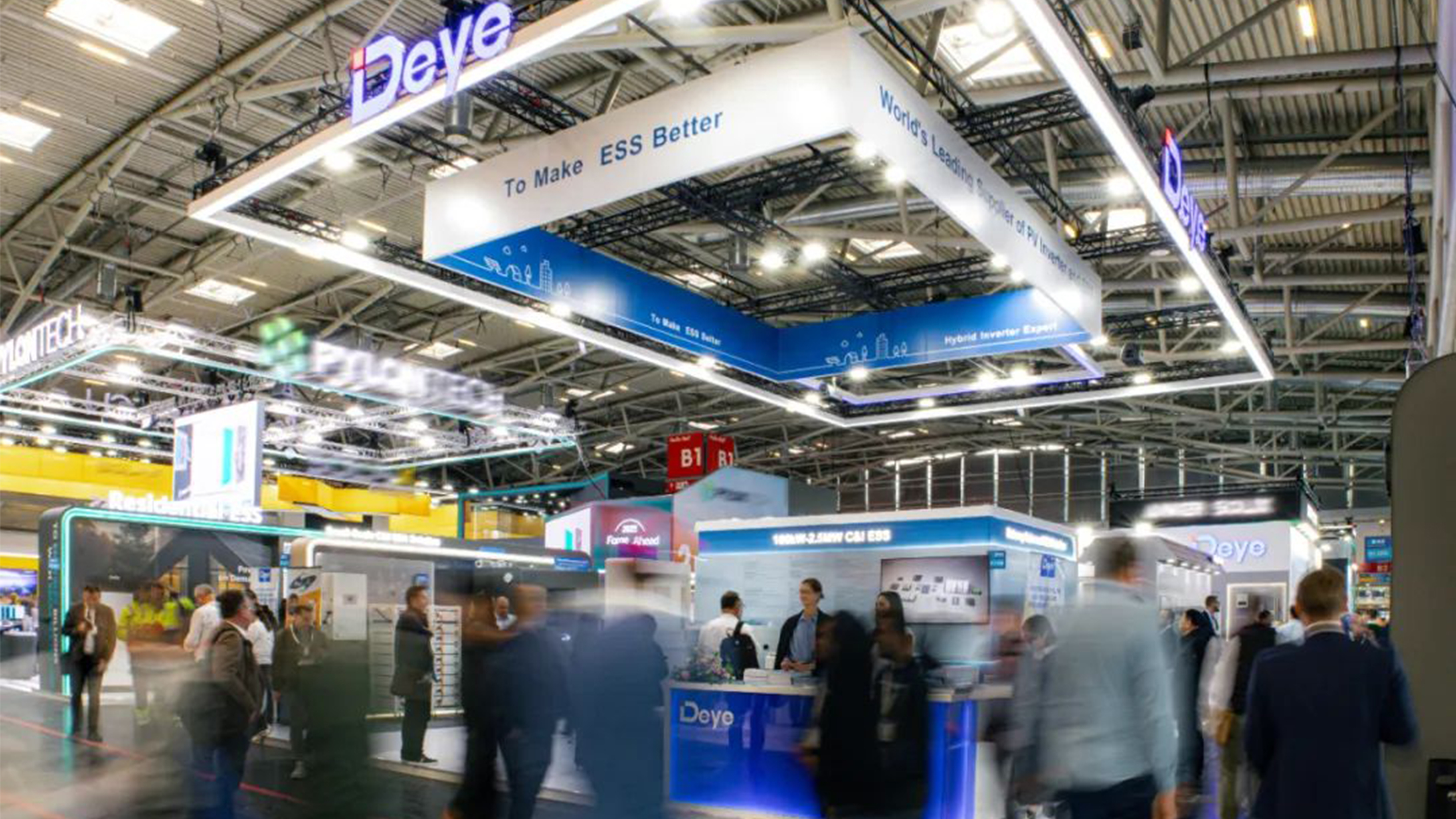 Triển lãm Tóm tắt: Cuộc thám hiểm năng lượng của Deye tại The Smarter E Europe 2025